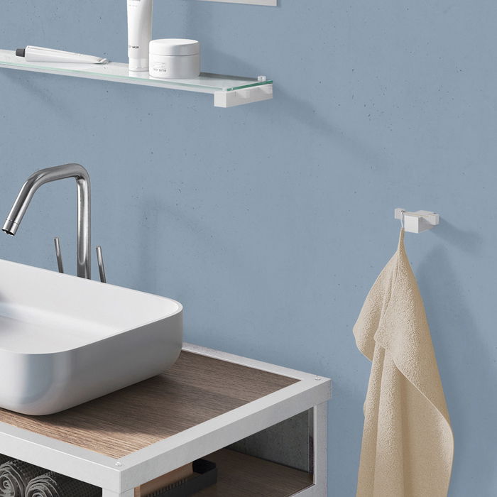 Zack Gancho Pared Doble Blanco Carvo